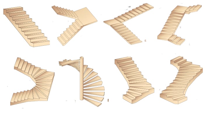 Лестницы и перила в Тюмени (Подъём) 