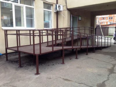 Металлические пандусы Тюмень Подъём