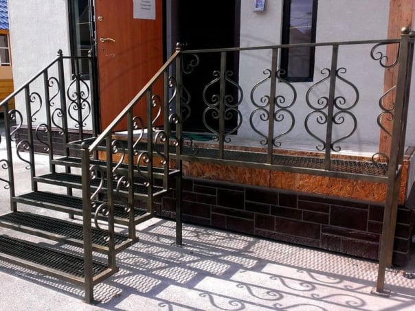 Металлическое крыльцо Тюмень Подъём